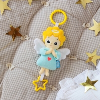 Мягкая подвеска - игрушка Мякиши &laquo;Ангел&raquo;, 32 см, на кроватку и коляску