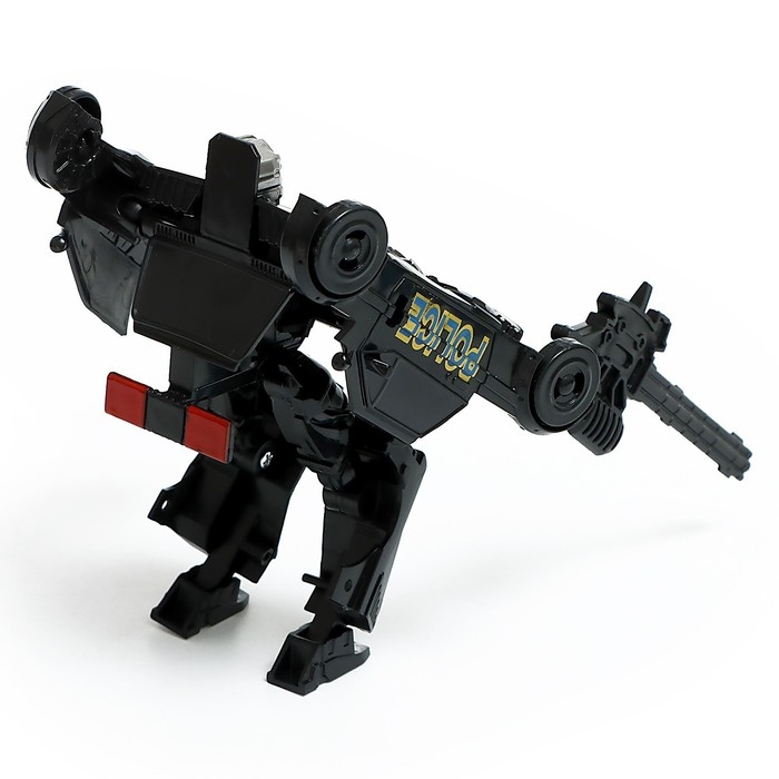 Робот &laquo;Полицейский&raquo;, трансформируется