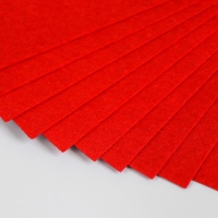 Фетр мягкий 1 мм "Бордовый" набор 10 листов формат А4 Фетр мягкий 1 мм "Бордовый" набор 10 листов формат А4