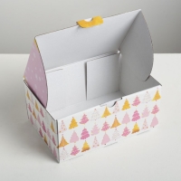 Коробка подарочная новогодняя складная «Пусть зима приносит радость», 22 х 15 х 10 см, Новый год Коробка подарочная новогодняя складная «Пусть зима приносит радость», 22 х 15 х 10 см, Новый год