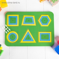 Рамка-вкладыш М. Монтессори &laquo;Паутинка 1&raquo; МИКС