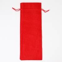 Мешок с термонаклейкой под бутылку &laquo;Вьюга&raquo;, 13 х 31 см +/- 1.5 см, Новый год