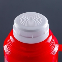 Термос 1 л, со стеклянной колбой, сохраняет тепло 8 ч, 12 х 28 см, микс