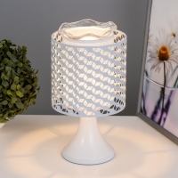 Аромасветильник "Берта" G4 35Вт белый 14,5х14,5х25,5 см RISALUX Аромасветильник "Берта" G4 35Вт белый 14,5х14,5х25,5 см RISALUX