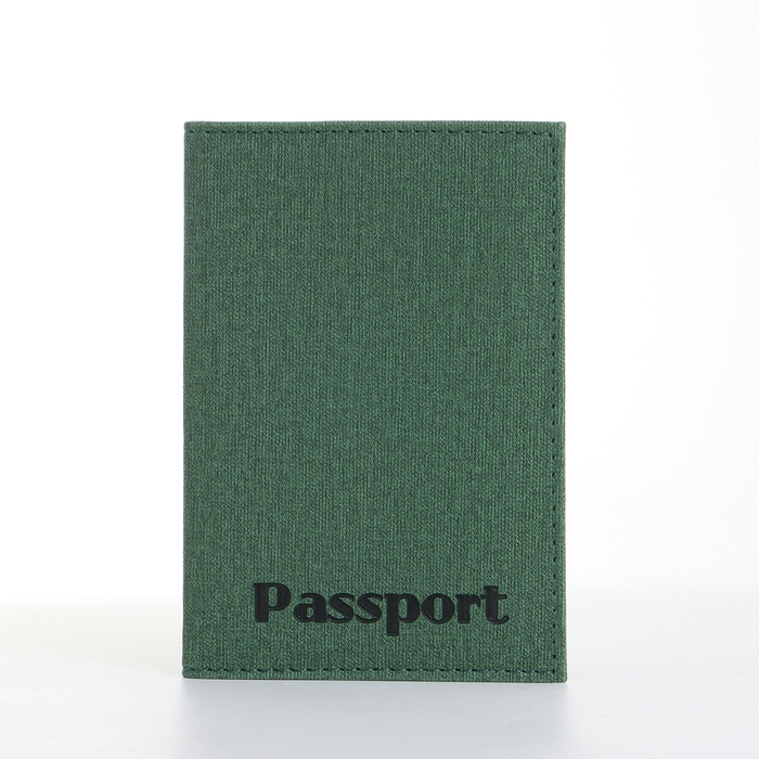 Обложка для паспорта, цвет зелёный Обложка для паспорта, цвет зелёный