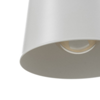 Светильник BayerLux Подвес "Цилиндр" 1x40Вт E27 белый 13х13х16-96 см