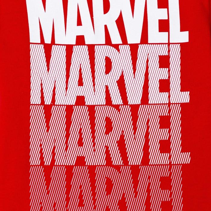 Футболка MARVEL, рост 98-104, красный Футболка MARVEL, рост 98-104, красный