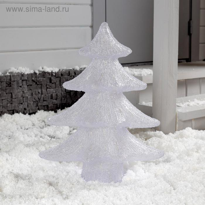 Светодиодная фигура &laquo;Ёлочка&raquo; 45 &times; 60 &times; 24 см, акрил, 50 LED, 220 В, свечение мульти (RGB)