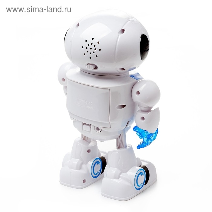 Робот &laquo;Танцор&raquo;, световые и звуковые эффекты, работает от батареек, цвета МИКС