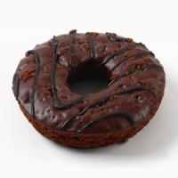 Печенье пончик &laquo;Твою фигуру не спасти&raquo; с вишней, 40 г.