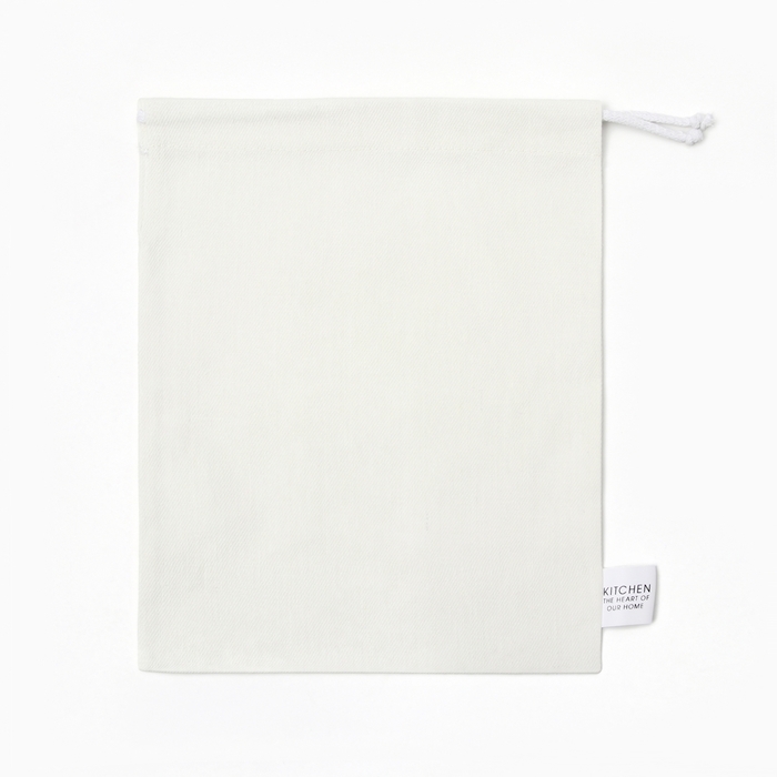 Мешочек текстильный Этель Home collection 27х34 см,белый, 100%лён