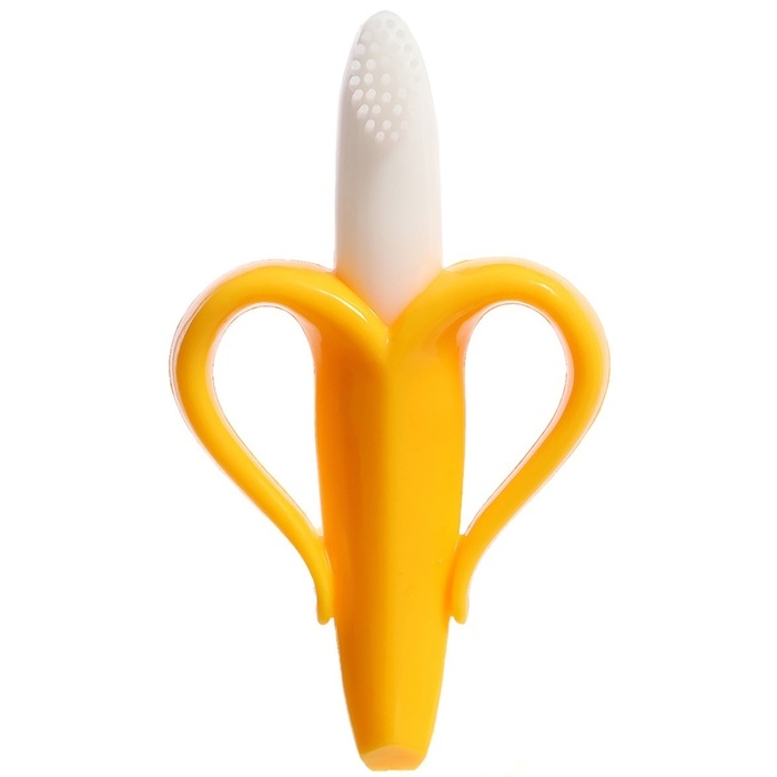 Прорезыватель силиконовый «Банан», Крошка Я Прорезыватель силиконовый «Банан», Крошка Я