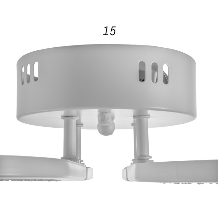 Люстра ГАЛЛОП светодиодная Ромб 70Вт LED 2700-4200К белый 38х38х9,5см