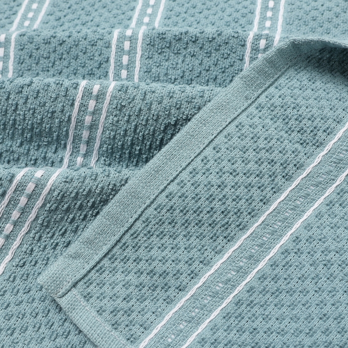 Полотенце Этель, цв. голубой, 38х63 см, 100% хл, махра