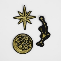 Набор термоаппликаций &laquo;Космос&raquo;, 3 шт