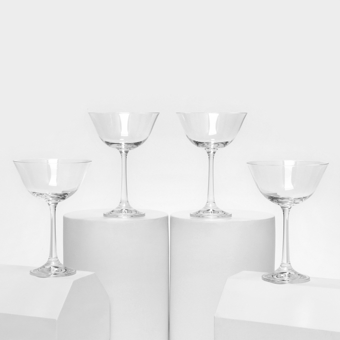 Набор стеклянных бокалов &laquo;Пралине&raquo;, 170 мл, 4 шт