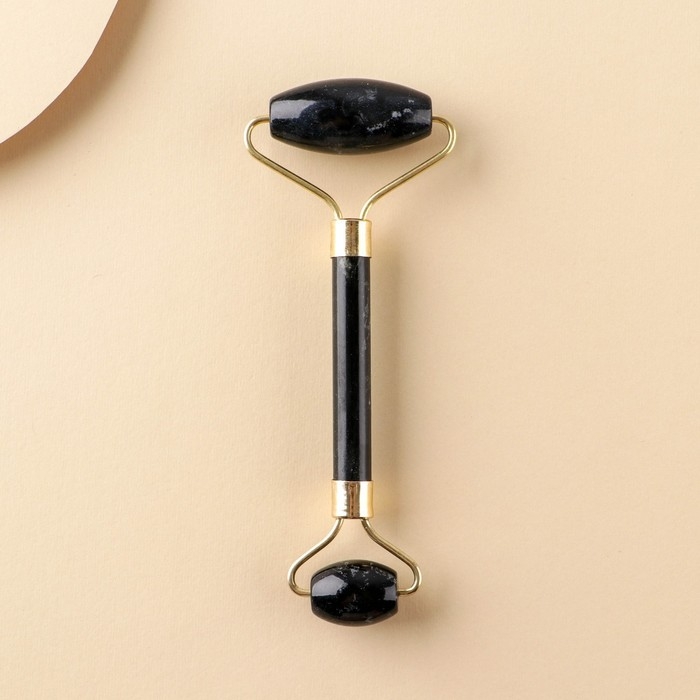 Массажёр, гуаша, для лица и зоны декольте «Ведьмы не стареют», антраконит 14,2 х 5,5 см Массажёр, гуаша, для лица и зоны декольте «Ведьмы не стареют», антраконит 14,2 х 5,5 см