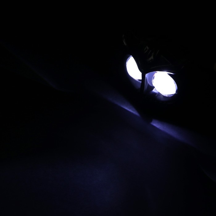 Фара cветодиодная, Сова, 12 В, 15 Вт, 1080 Лм, провод 56 см, свет бело-желтый, набор 2 шт Фара cветодиодная, Сова, 12 В, 15 Вт, 1080 Лм, провод 56 см, свет бело-желтый, набор 2 шт