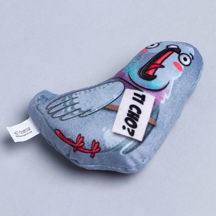 Игрушка для кошек с мятой &laquo;&lrm;Голубь&raquo;&lrm;,11,8 х 9,3 см