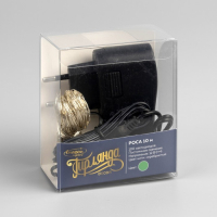 Гирлянда &laquo;Нить&raquo; 10 м роса, IP20, серебристая нить, 100 LED, свечение зелёное, 12 В