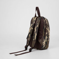 Рюкзак детский на молнии, 2 наружных кармана, цвет зелёный