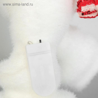 Светодиодная фигура «Бегущий мишка» 14 × 26 × 13 см, флок, батарейки CR2032х2 (в комплекте), свечение тёплое белое Светодиодная фигура «Бегущий мишка» 14 × 26 × 13 см, флок, батарейки CR2032х2 (в комплекте), свечение тёплое белое