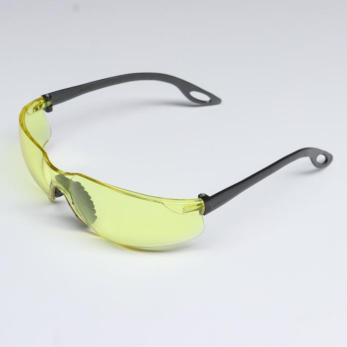 Очки защитные открытого типа желтые Очки защитные открытого типа желтые