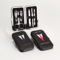 Набор маникюрный &laquo;GENTLEMAN&raquo;, 6 предметов, в футляре, разноцветный