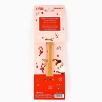 Подарочный набор «С Новым Годом», 2 предмета: лопатка, форма для печенья Подарочный набор «С Новым Годом», 2 предмета: лопатка, форма для печенья