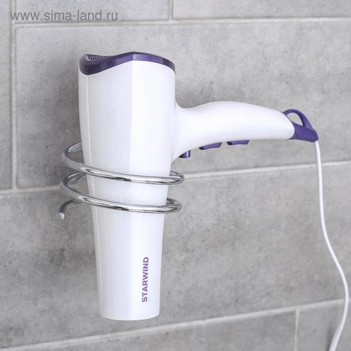 Держатель для фена Accoona A11814, 15,5&times;10&times;10 см, цвет хром