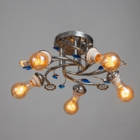 Люстра "Бэлл" БП 5х40Вт Е27 Хром МОДЕЛЬ: 2612356 Люстра "Бэлл" БП 5х40Вт Е27 Хром МОДЕЛЬ: 2612356