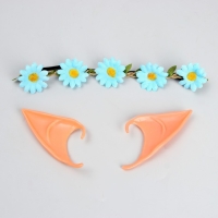 Хэллоуин. Карнавальный набор «Эльфийка», венок, уши Хэллоуин. Карнавальный набор «Эльфийка», венок, уши