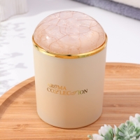 Свеча ароматическая в стакане "Aroma collection", 260 г, цитрус, сандаловое дерево, в тубусе 10547 Свеча ароматическая в стакане "Aroma collection", 260 г, цитрус, сандаловое дерево, в тубусе 10547