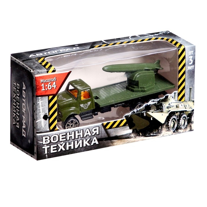 Машина металлическая &laquo;Военная техника&raquo;, масштаб 1:64, МИКС