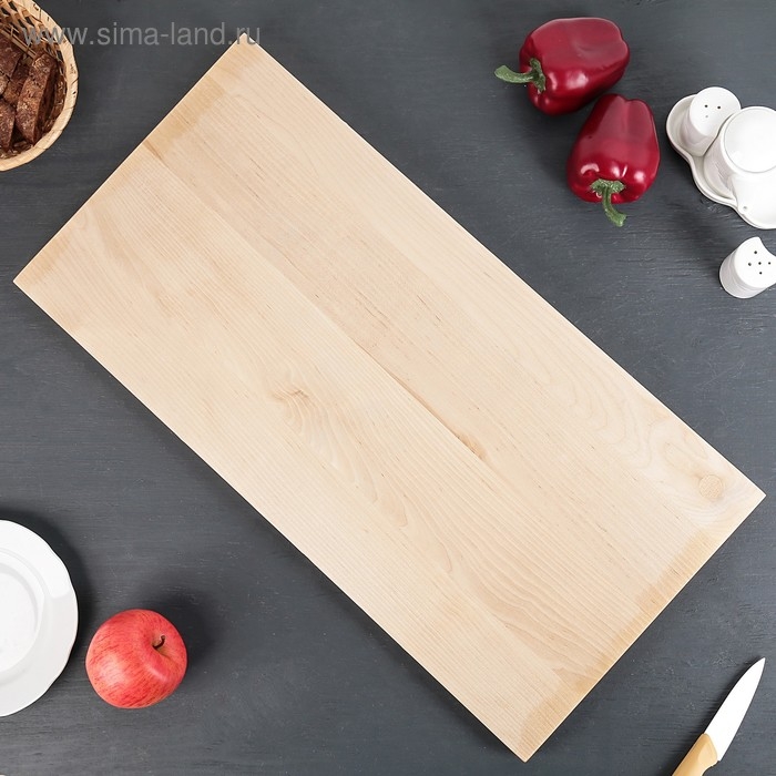 Доска разделочная Доляна &laquo;Классика&raquo;, 60&times;30&times;3 см, берёза