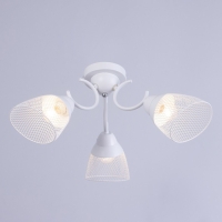 Люстра "Грэйс" 3х60Вт Е27 Белый 56х56х28см Люстра "Грэйс" 3х60Вт Е27 Белый 56х56х28см