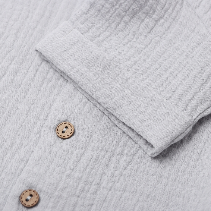 Костюм детский (рубашка и шорты) Крошка Я , р. 80-86, серый Костюм детский (рубашка и шорты) Крошка Я , р. 80-86, серый