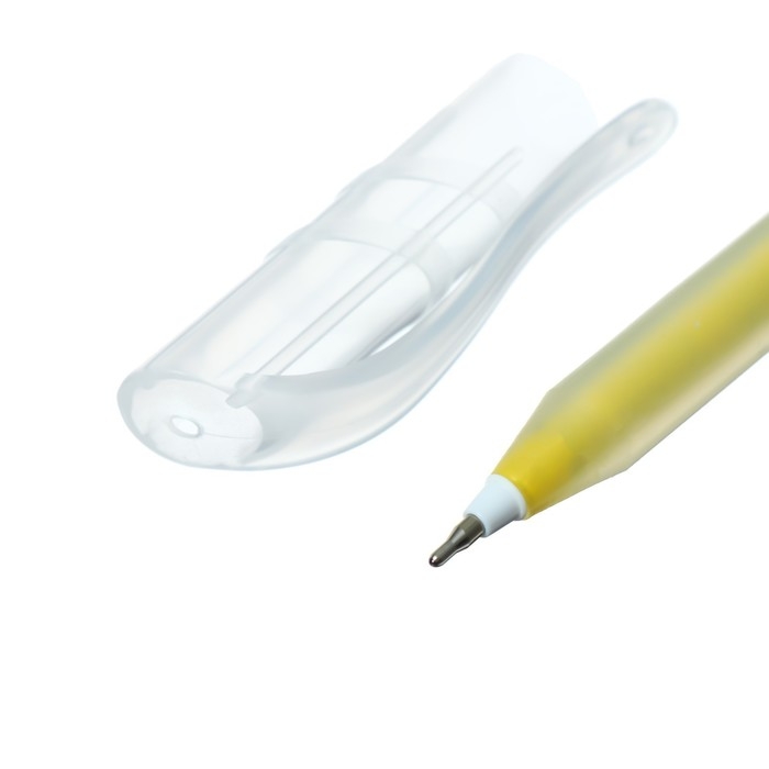 Набор ручек шариковых 10 штук Набор ручек шариковых 10 штук "ROUND", узел 0.7мм, чернила синие премиум, микс