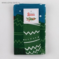 Полотенце "Доляна" Время теплых объятий 35х60 см,100% хлопок 160 г/м2