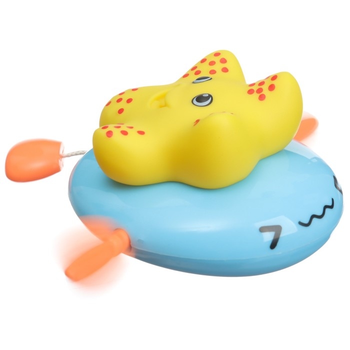 Заводная игрушка для ванны с брызгалкой &laquo;Звезда&raquo;, Крошка Я