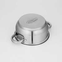 Набор кастрюль «Гретта», 2 предмета: 2,2; 4,2 л, капсульное дно, индукция Набор кастрюль «Гретта», 2 предмета: 2,2; 4,2 л, капсульное дно, индукция