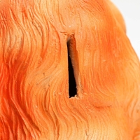 Копилка "Собака с медалью" рыжая, 25см Копилка "Собака с медалью" рыжая, 25см