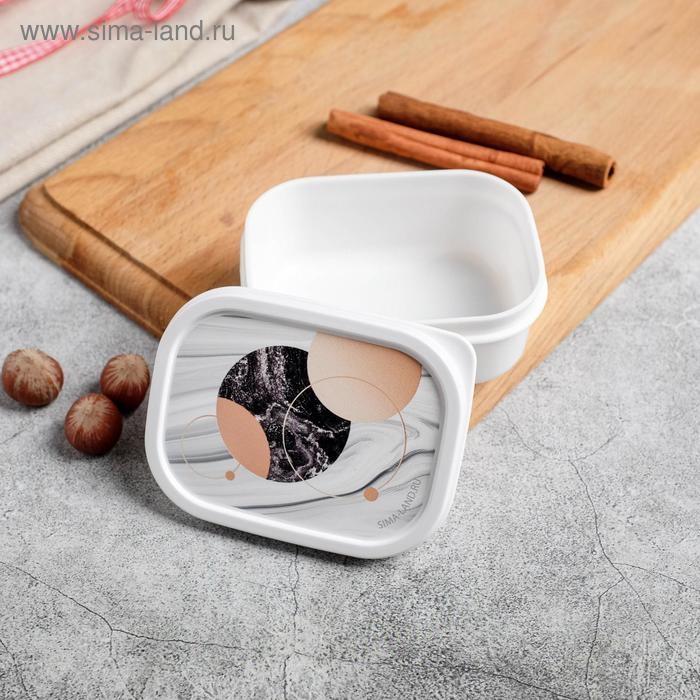 Ланч бокс Ланч бокс "Мрамор",0,15 л