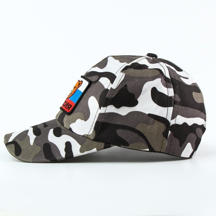 Карнавальная кепка &laquo;Военный&raquo;, нашивка-мишка, р. 52&ndash;54