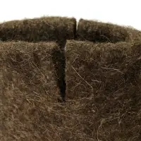 Домашние валенки Wild, серо-коричневые (натуральные), размер 39