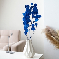 Сухоцвет персикого дерева, 50 г, длина &mdash; 70 см, цвет синий