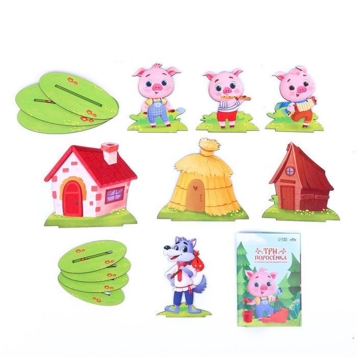 Настольный театр «Три поросёнка» Настольный театр «Три поросёнка»