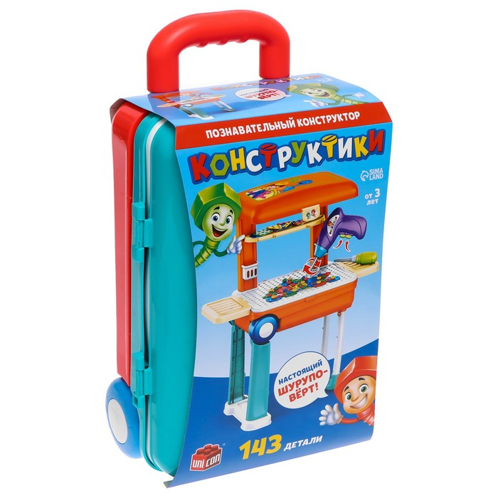 Познавательный конструктор &laquo;Конструктики&raquo;, 143 детали