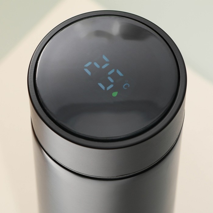 Термос с индикатором температуры &laquo;Свобода быть собой&raquo;, 500 мл, сохраняет тепло 10-12 ч