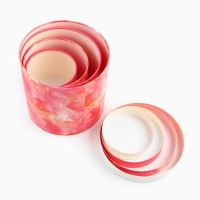 Набор шляпных коробок 4 в 1 &laquo;Для тебя&raquo;, 12 х 12 - 20 х 20 см